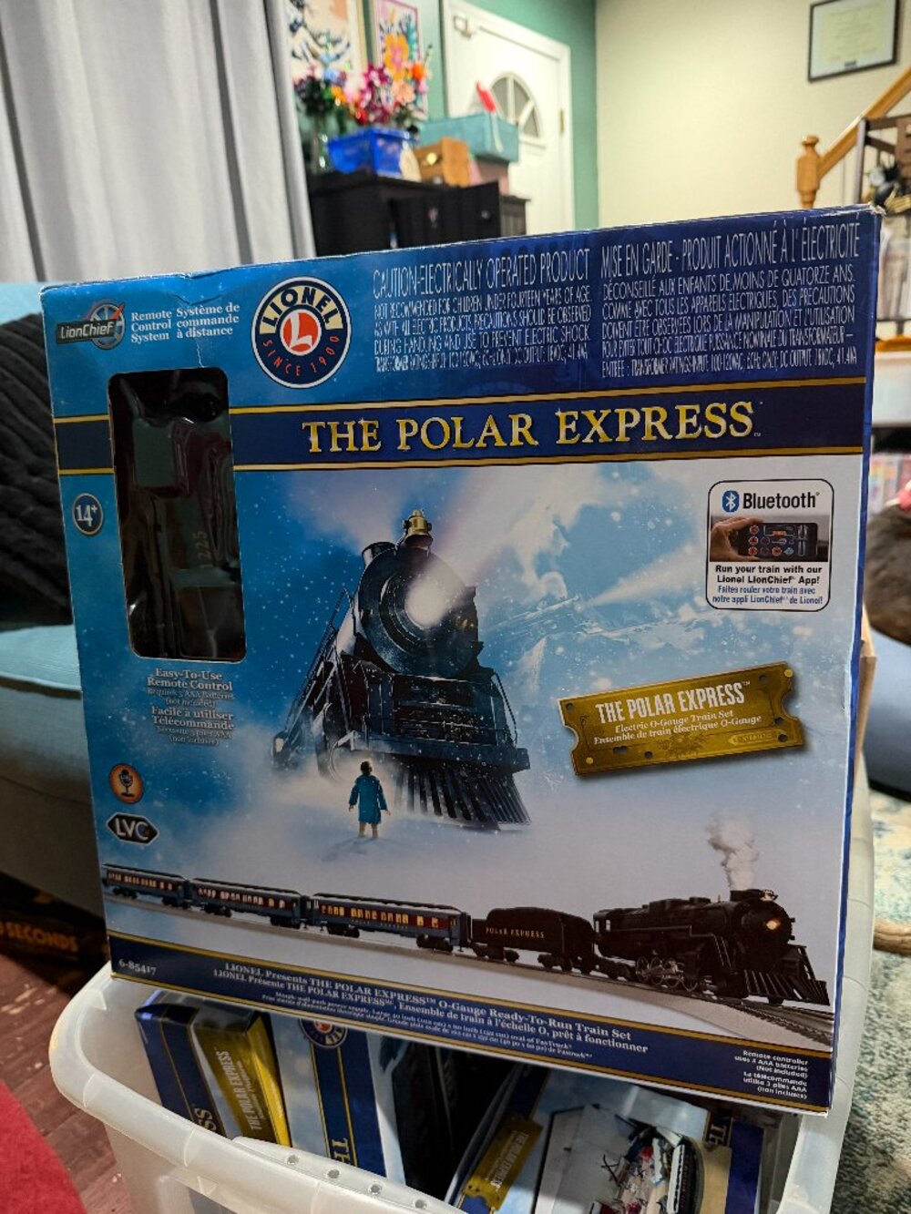 Lionel Polar Express O Gauge Train Lot w track, Add-On Car, Accessories Untestd